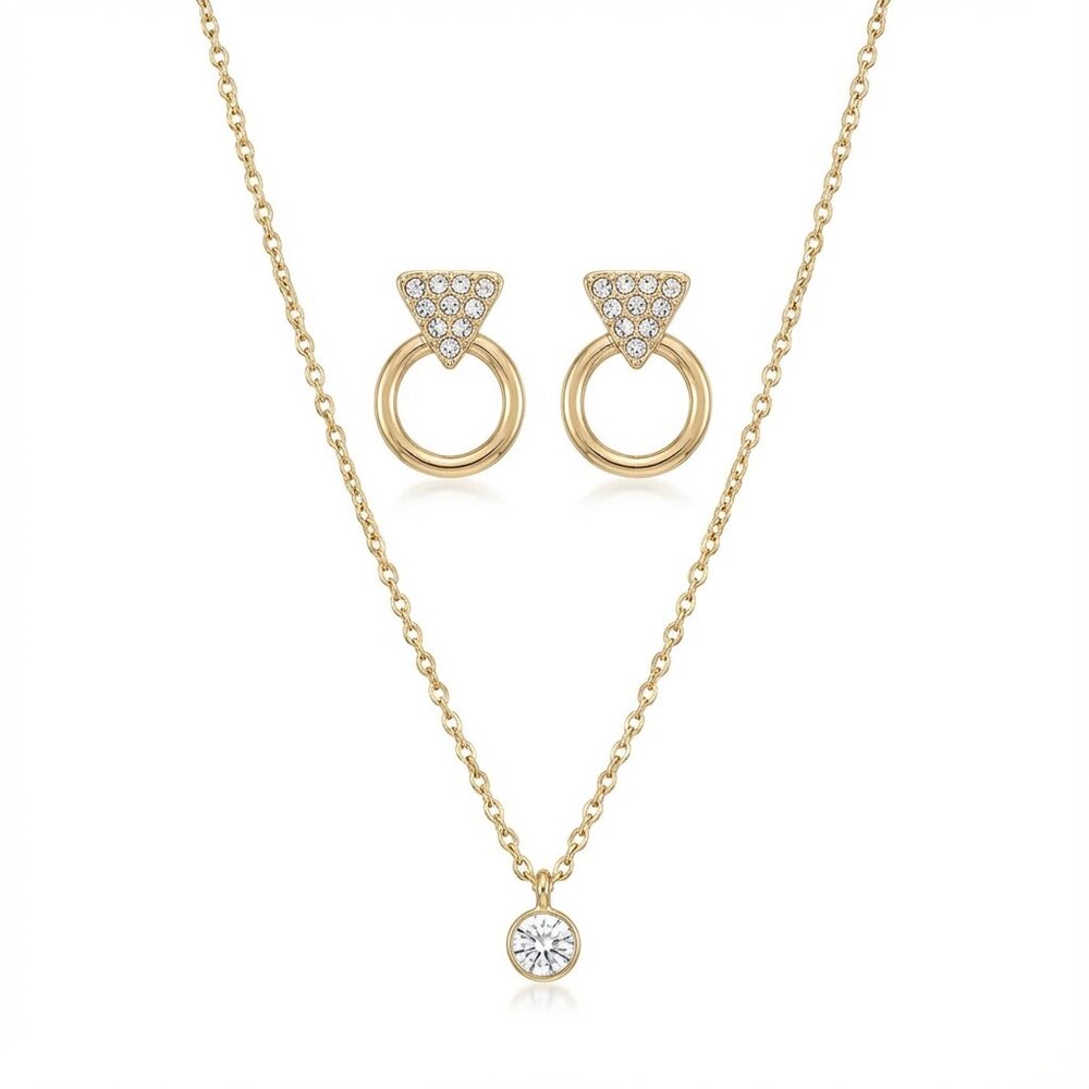 RACHEL Rachel Roy Gold Layered Necklace Set